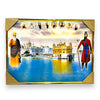 Golden Temple Photo Frame K202406-Y25713 21*25Cm (11