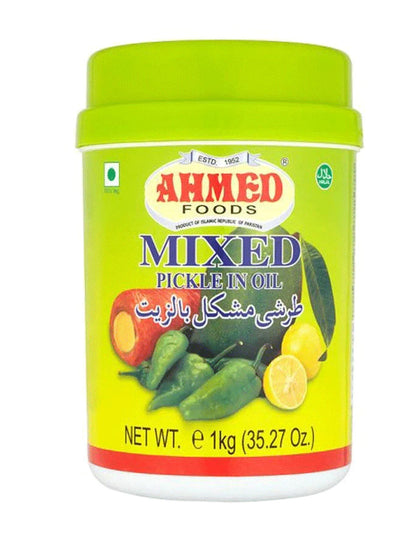 Ahmed Mixed Pickle in Oil 1Kg