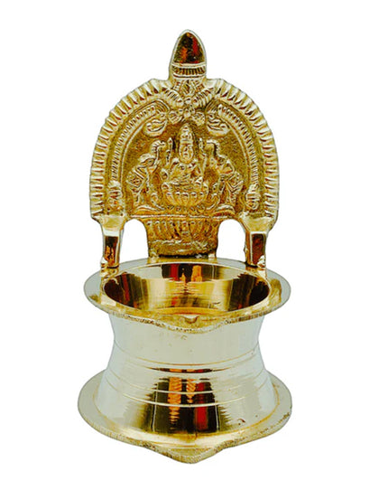 Brass Kamakshi Diya Small