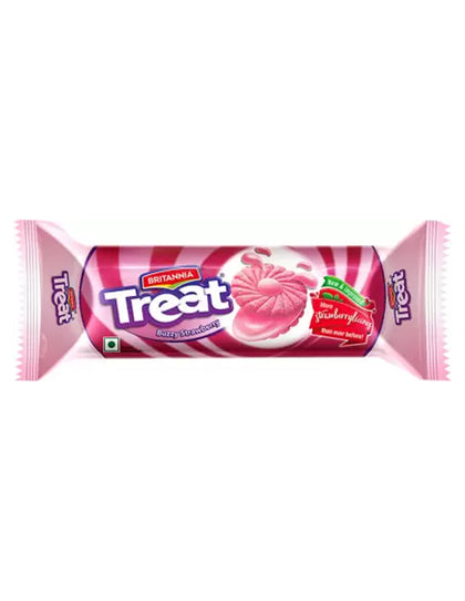 Britannia Treat Strawberry 120Gm