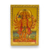 Car Stickon Golden Stand Panchmukhi Hanuman ji -9351235041209