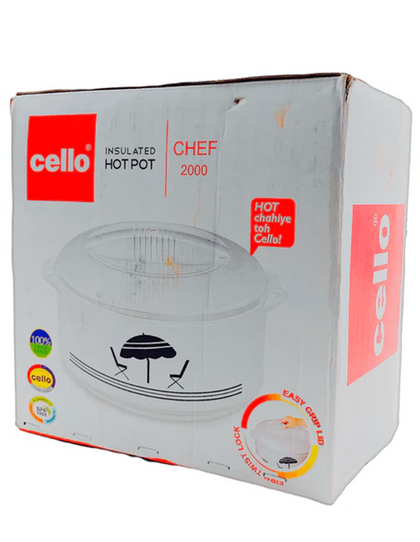 Cello Casserole/ Food Warmer 2000Ml