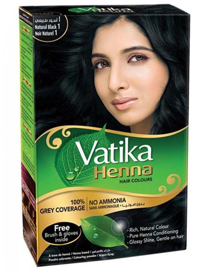 Dabur Vatika Hair Colour Natural Brown 60gm