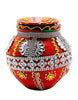 Decorated Mitti Pot-Kujja Larg