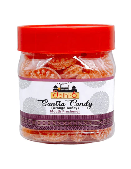 Delhi 6 Orange Candy Jar 400Gm