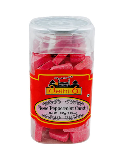 Delhi 6 Rose Peppermint Candy 150Gm Tower Pack