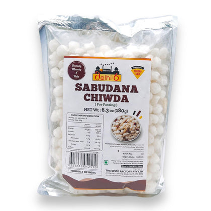 Delhi 6 Sabudana Chiwda 180Gm/ Snacks for Fasting