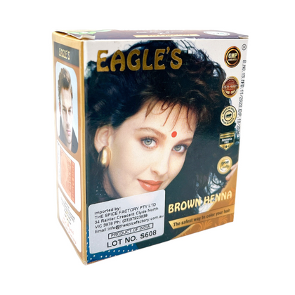 Eagles Brown Henna 10gm X 6 Sachet