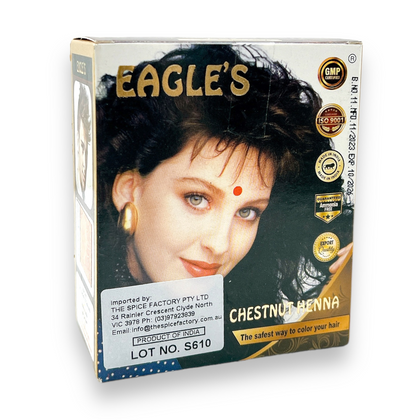 Eagles Chestnut Henna 10gm X 6 Sachet