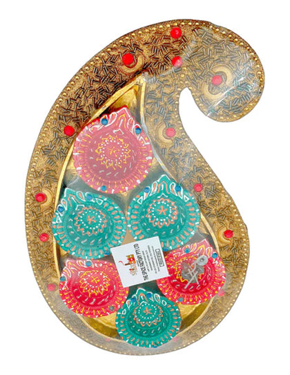 Fancy Diya Gift Pack Small 6Pc