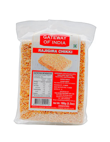 Gateway Rajigira Chikki 100Gm