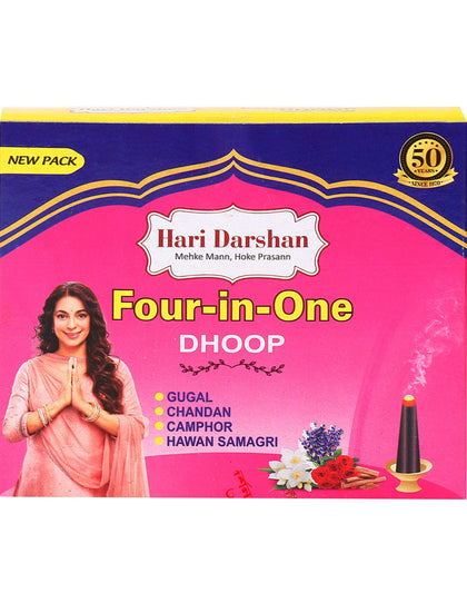 Incense Hari Darshan Small Dhoop 16Sticks