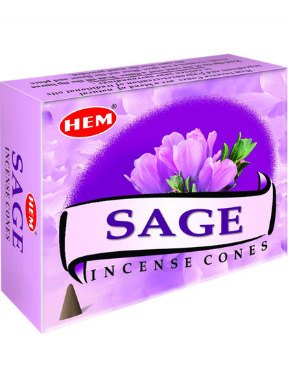 Incense Hem Sage Cone