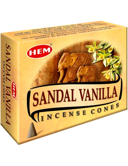 Incense Hem Sandal Vanilla Cone