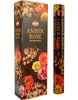 Incense Hem Small Amber Rose Hexa