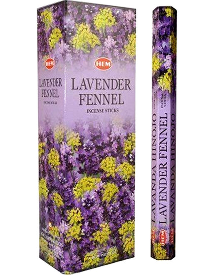 Incense Hem Small Lavender Fennel Hexa