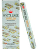 Incense Hem Small White Sage Vanilla Hexa