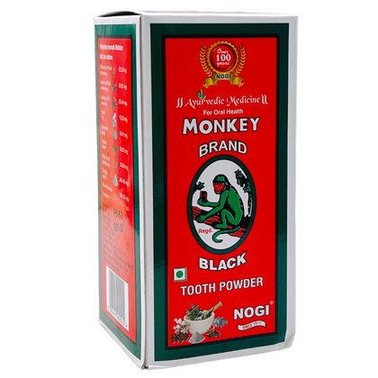 Monkey Brand Black Tooth Powder 200Gm