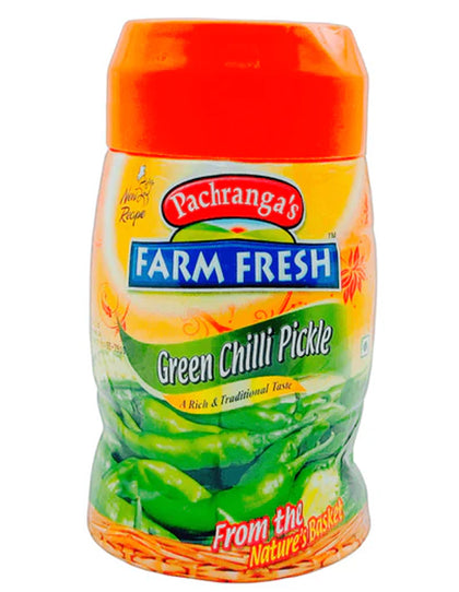 Pachranga Farm Fresh Green Chilli Pickle 1Kg