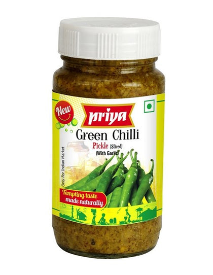 Priya Green Chilli Pkl With 300Gm