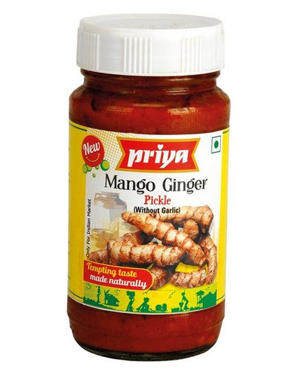 Priya Mango Ginger Pickle With Garlic 300Gm