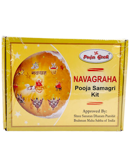 Puja Greh Navagraha Pooja Samagri Kit