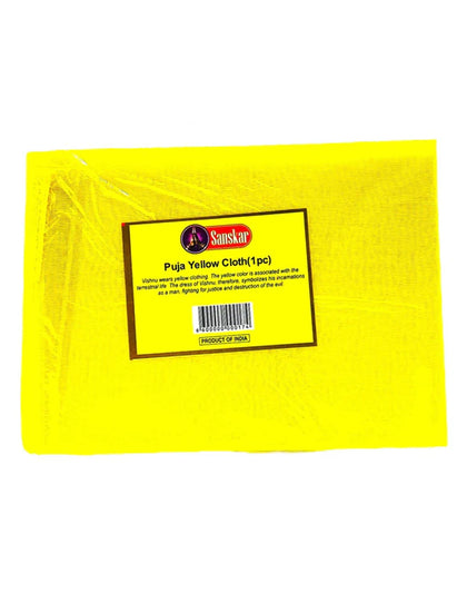 Sanskar Pooja Cloth Yellow (Puja Kapda)