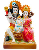 Shiv Parivar Idol/ Statue/ Murti Size-(4.75'' x 2.75'' x 6.5'')- Style 41