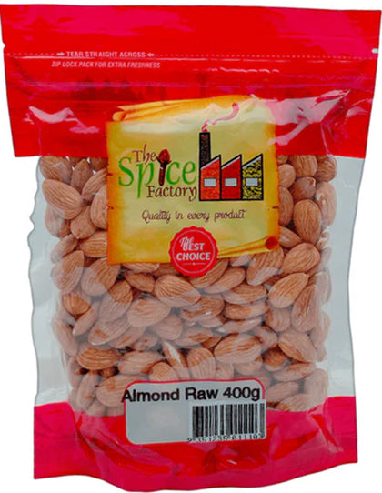 TSF Almond Raw 400gm