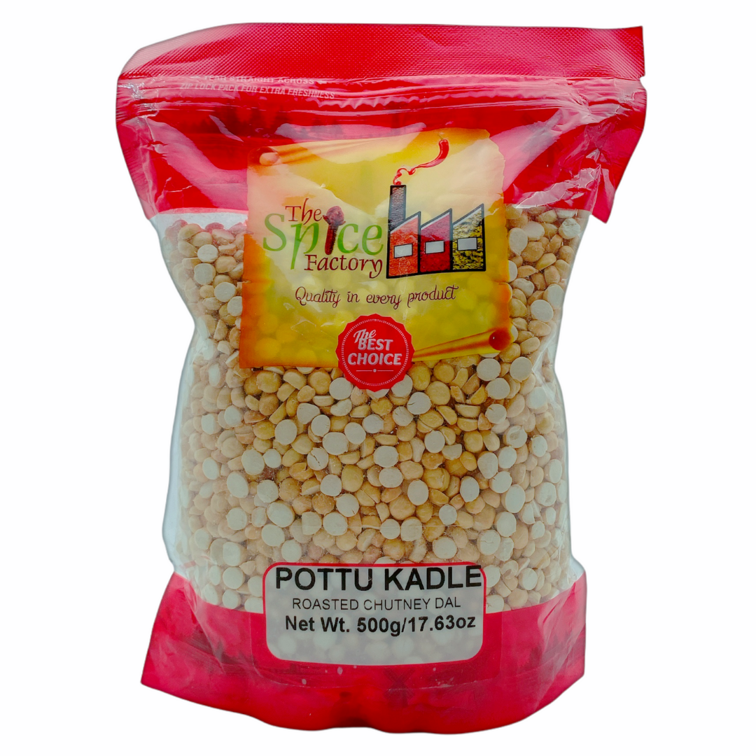 Buy Delhi 6 Pottu Kadle/ Roasted Chutney Dal 500gm from Online Indian ...