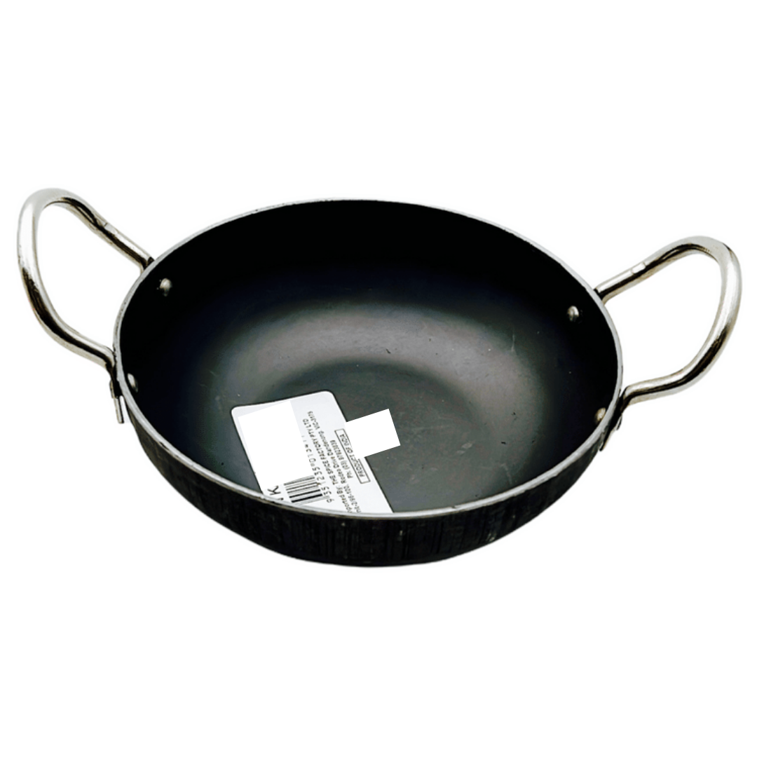 Iron Karahi Kadai Kadhai Iron Wok Balti Dish Indian With Handles