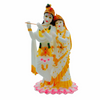 Marble Look Radha Krishna Idol/ Statue/ Murti (Big)F059 Size: 22X13X39Cm (16